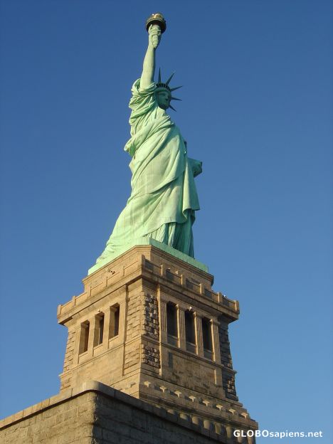 Postcard Liberty