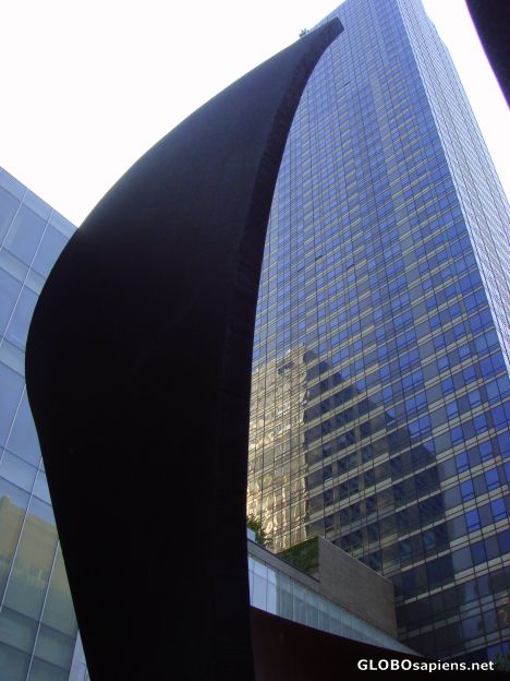 Postcard Richard Serra's work
