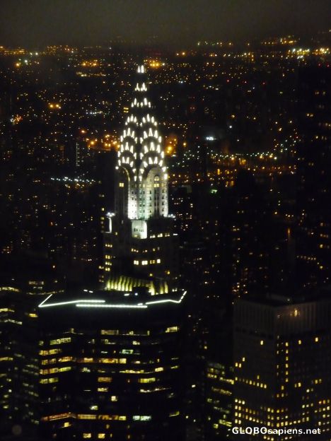 Postcard Night in Midtown Manhattan