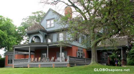 Postcard Sagamore Hill - The Mansion
