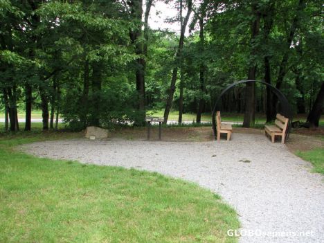 Postcard Sagamore Hill - The Pet Cemetery