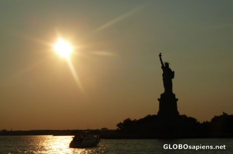 Postcard Statue of Liberty