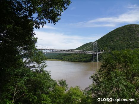Postcard Bear Mountain Bridge