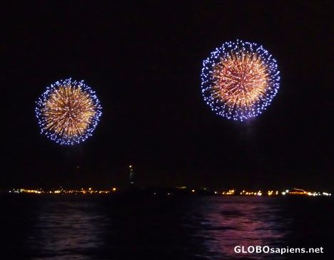 Postcard Fireworks 1