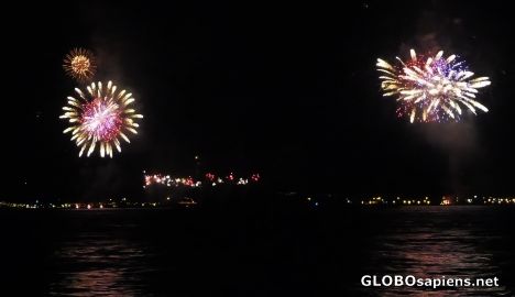 Postcard Fireworks 2