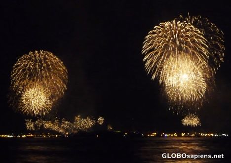 Postcard Fireworks 3