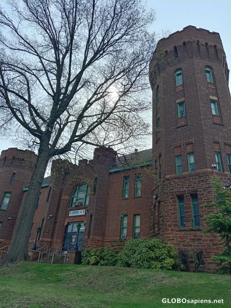 Postcard Flushing Armory