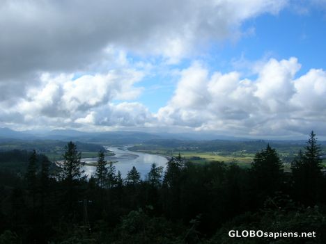 Postcard The Columbia River