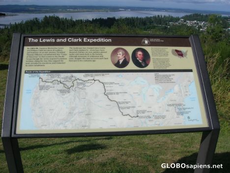 Postcard The Lewis and Clark expedition