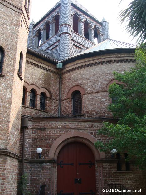Postcard Circular Congregational Church