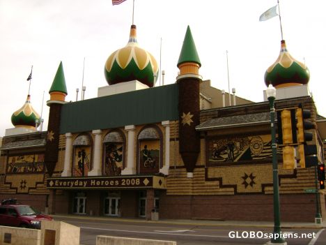 Postcard Mitchell Corn Palace
