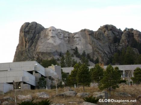 Postcard Mount Rushmore