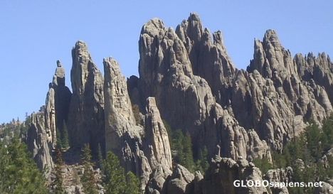 Postcard Cathedral Spires