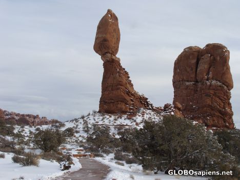 Postcard Balanced Rock