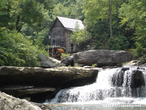 Postcard Old Grist Mill
