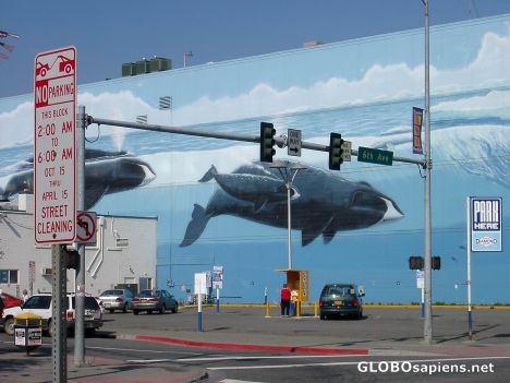Postcard Mural Painting