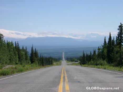 Postcard Glenn Highway