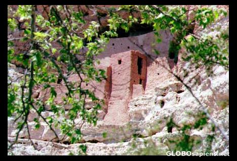 Postcard Montezuma's Castle
