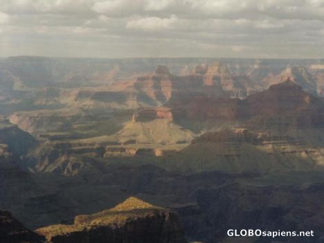 Postcard Grand Canyon South Rim