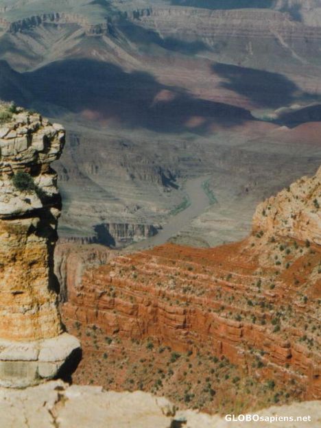 Postcard Grand Canyon South Rim