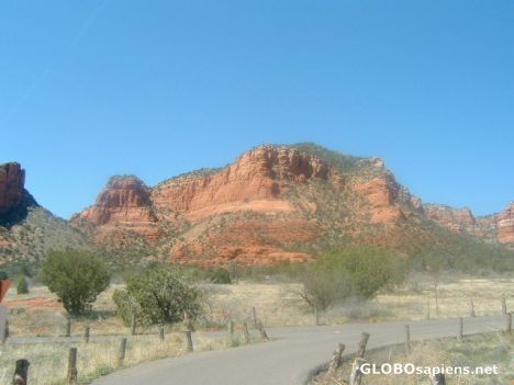 Postcard Sedona Mountains 2
