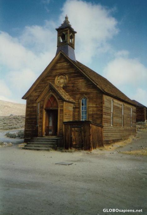Postcard Church in Bodie