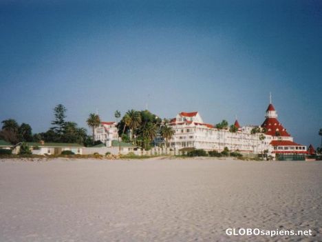 Postcard Hotel del Coronado