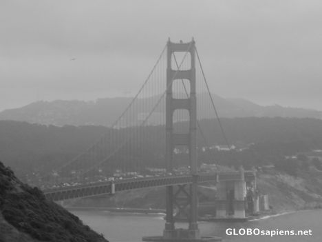 Postcard Golden Gate Bridge