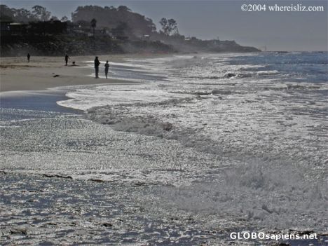 Postcard Twin Lakes Beach, Santa Cruz