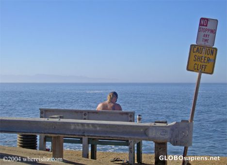 Postcard Steep Cliffs, Santa Cruz
