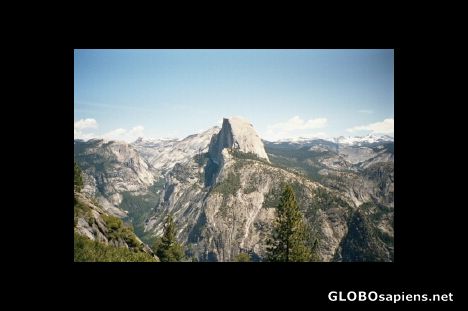 Postcard Half Dome