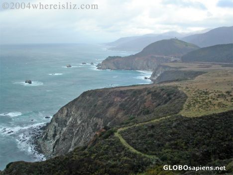 Postcard Pacific Coast Highway, Northern California