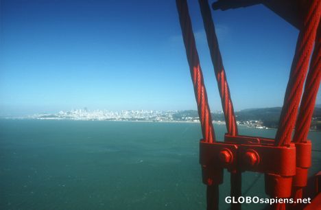Postcard Golden Gate Bridge