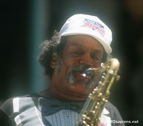 Postcard Street musician
