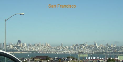 Postcard San Francisco city