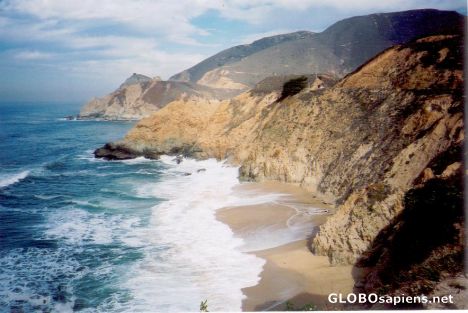 Postcard Hwy 1 California