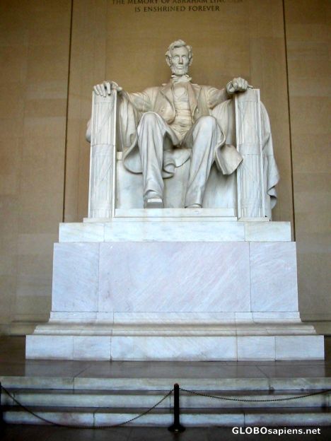 Postcard Mr Lincoln