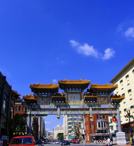 Postcard ChinaTown Gate