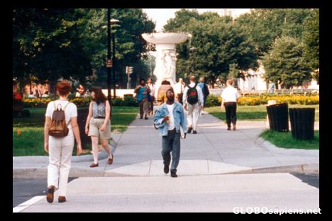 Postcard Washington DC Dupont Circle