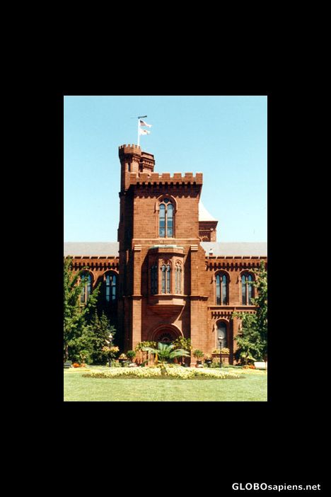 Postcard Washington DC Smithsonian Institute