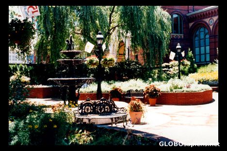 Postcard Smithsonian Garden