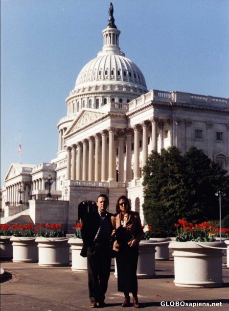 Postcard THE CAPITOL -WASHINGTON-