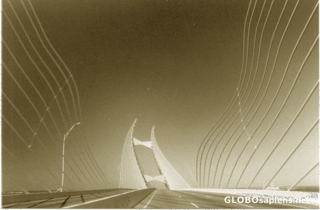 Postcard Dames Point Bridge Jacksonville