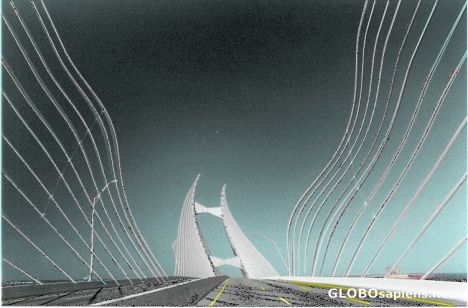 Postcard Dames Point Bridge