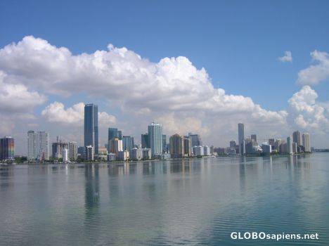 Postcard Brickell Ave ,Miami,Florida,USA.