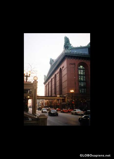 Postcard Harold Washington Library