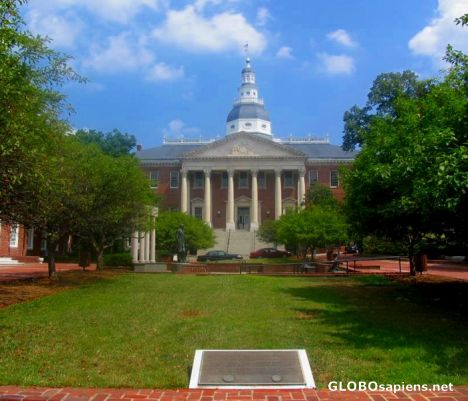 Postcard Maryland State House