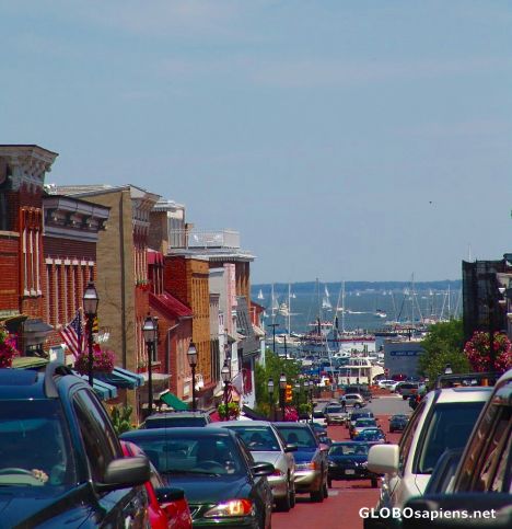 Postcard Old Town Annapolis