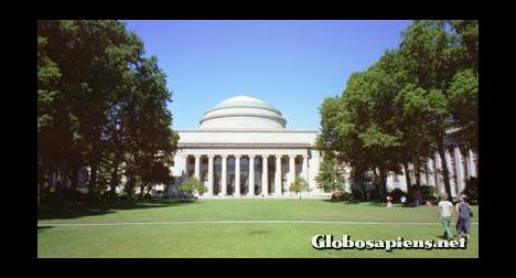 Postcard MIT. Boston