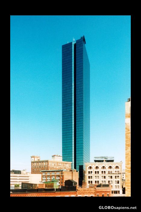 Postcard Boston John Hancock Tower